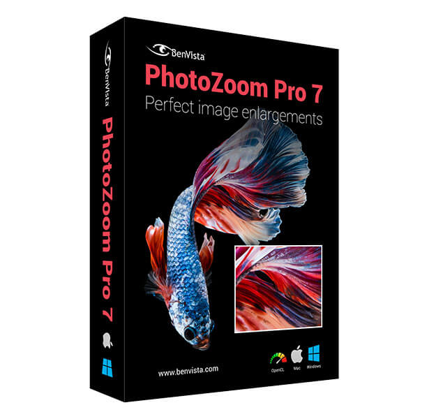 PhotoZoom Pro 7.0.4 免安装绿色版（图片无损放大神器）